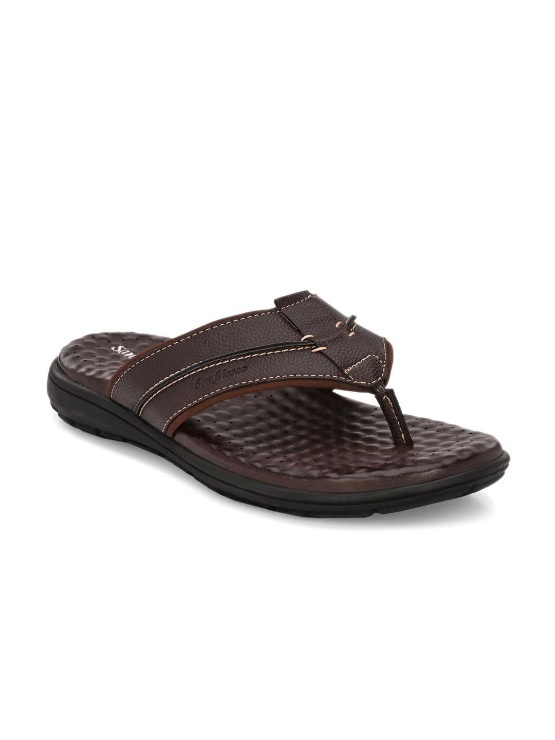 San Frissco Men Open Toe Sweat Free Expreience Comfort Sandals - view 1
