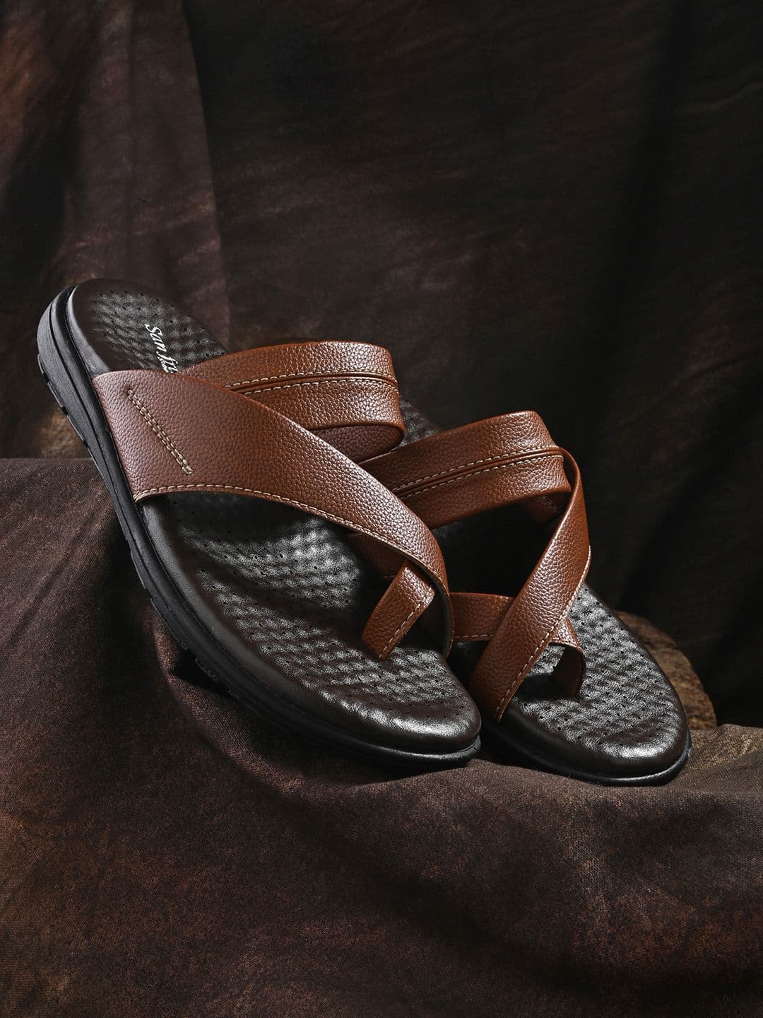 San Frissco Men Sweat Free Expreience One Toe Comfort Sandals - view 1