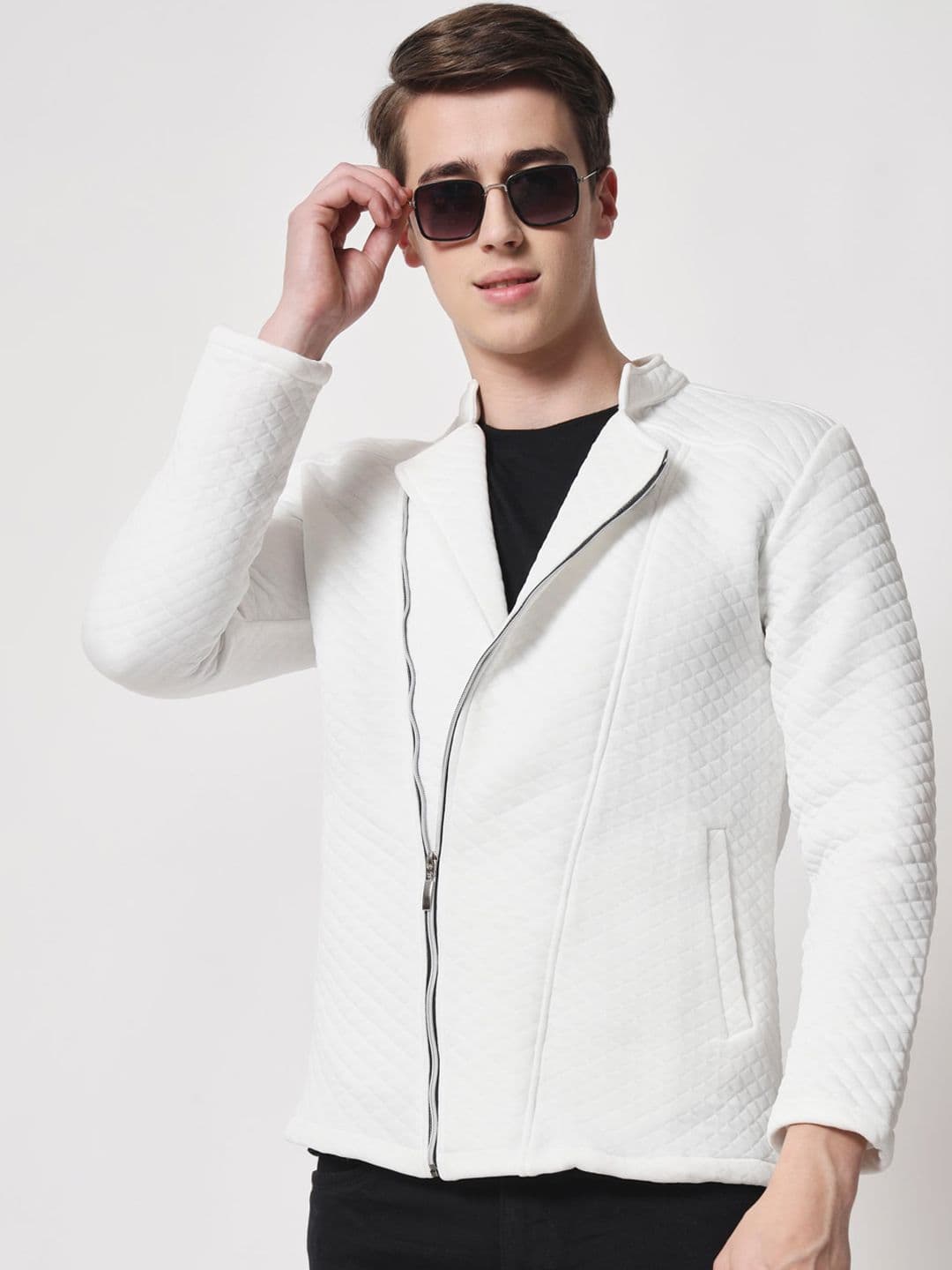 BAESD Leather Regular Tailored Jacket - view 1