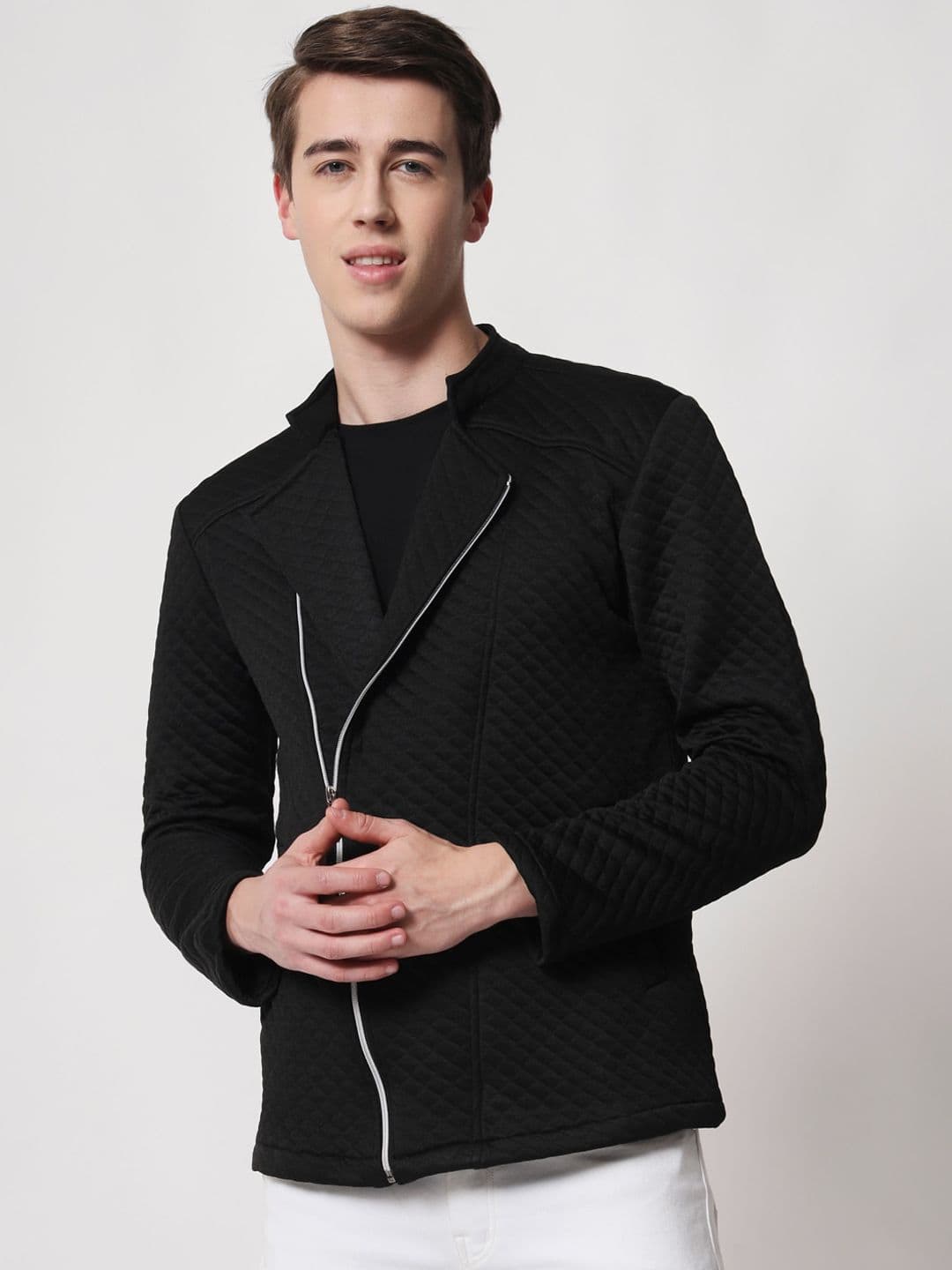 BAESD Self-Design Leather Tailored Jacket - view 1