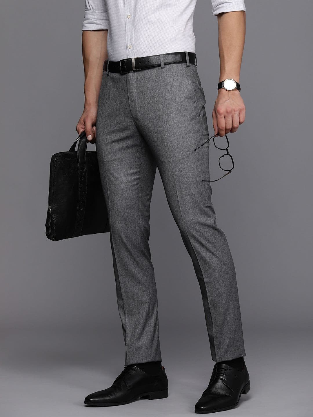 Raymond Men Slim Fit Formal Trousers - view 1