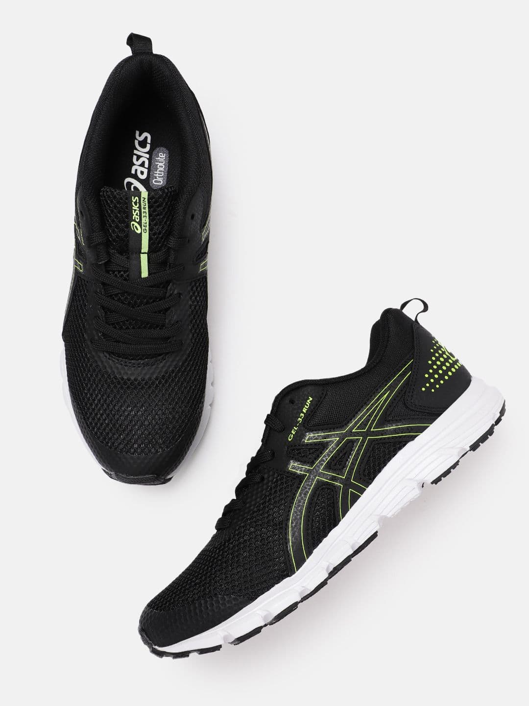 ASICS Men Woven Design GEL-33 Running Shoes - view 1