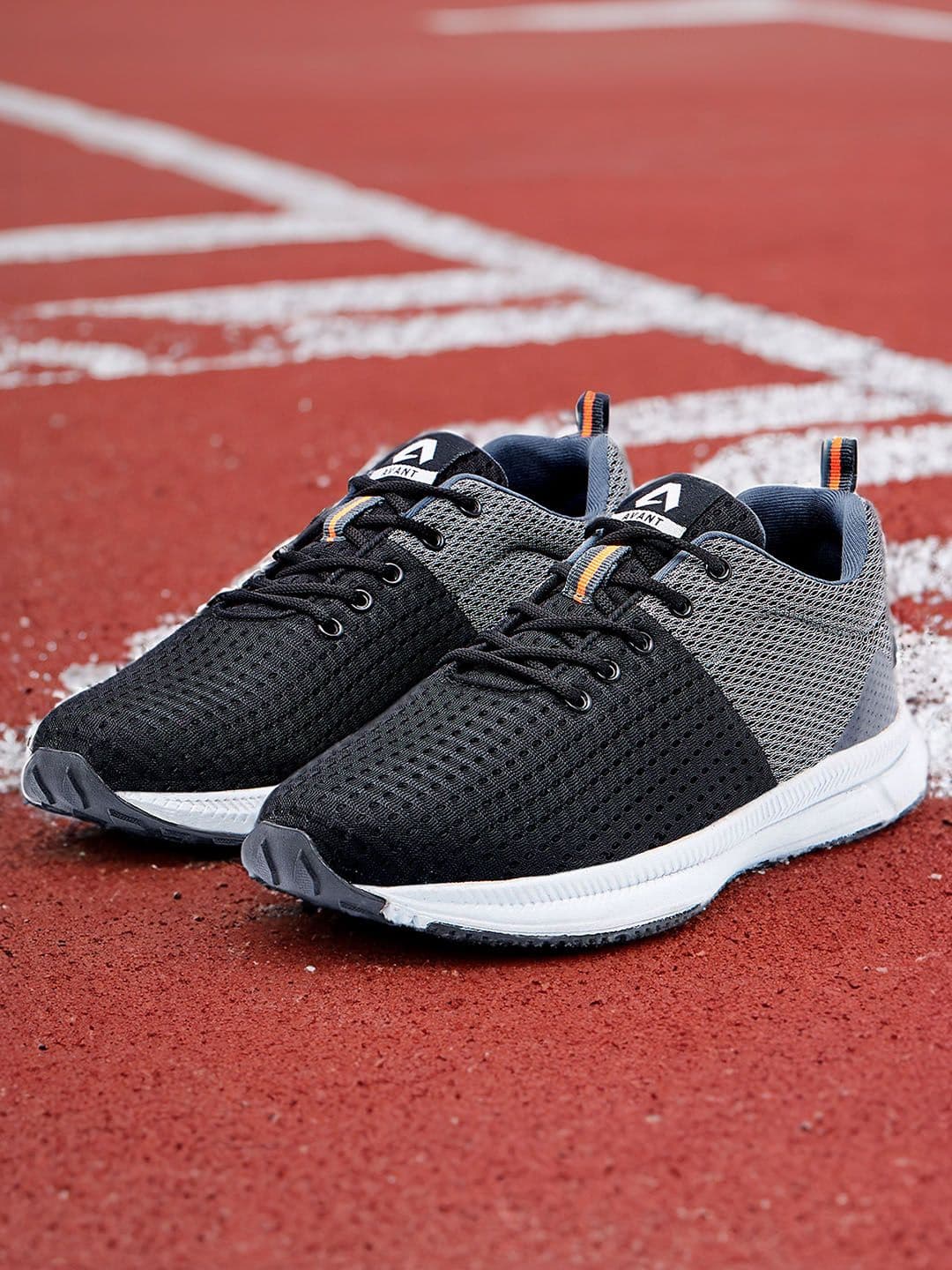 AVANT Men Black X Mesh Marking Running Sports Shoes - view 1
