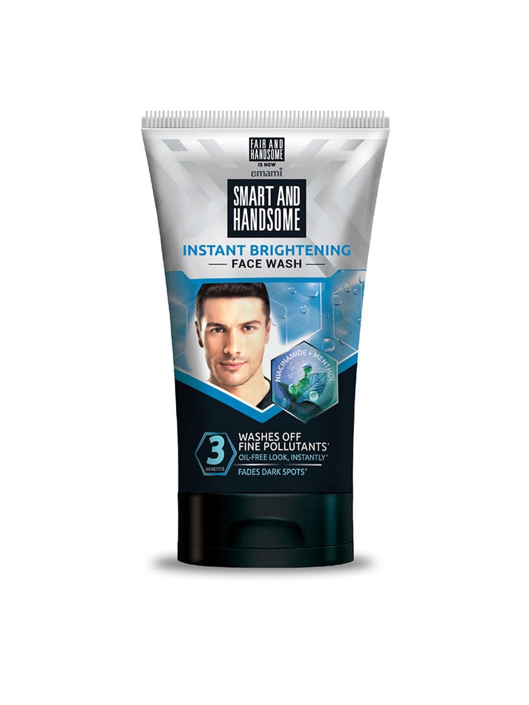 Smart and Handsome Instant Radiance Alcohol-Free Face Wash with Vitamin B3 - 150 g - view 1