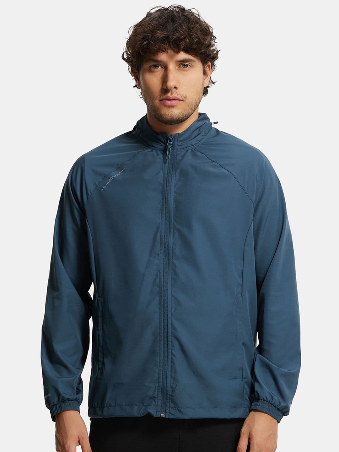 Jockey Microfiber Active Wear Water Resistant Convertible Hoodie Jacket - MV40