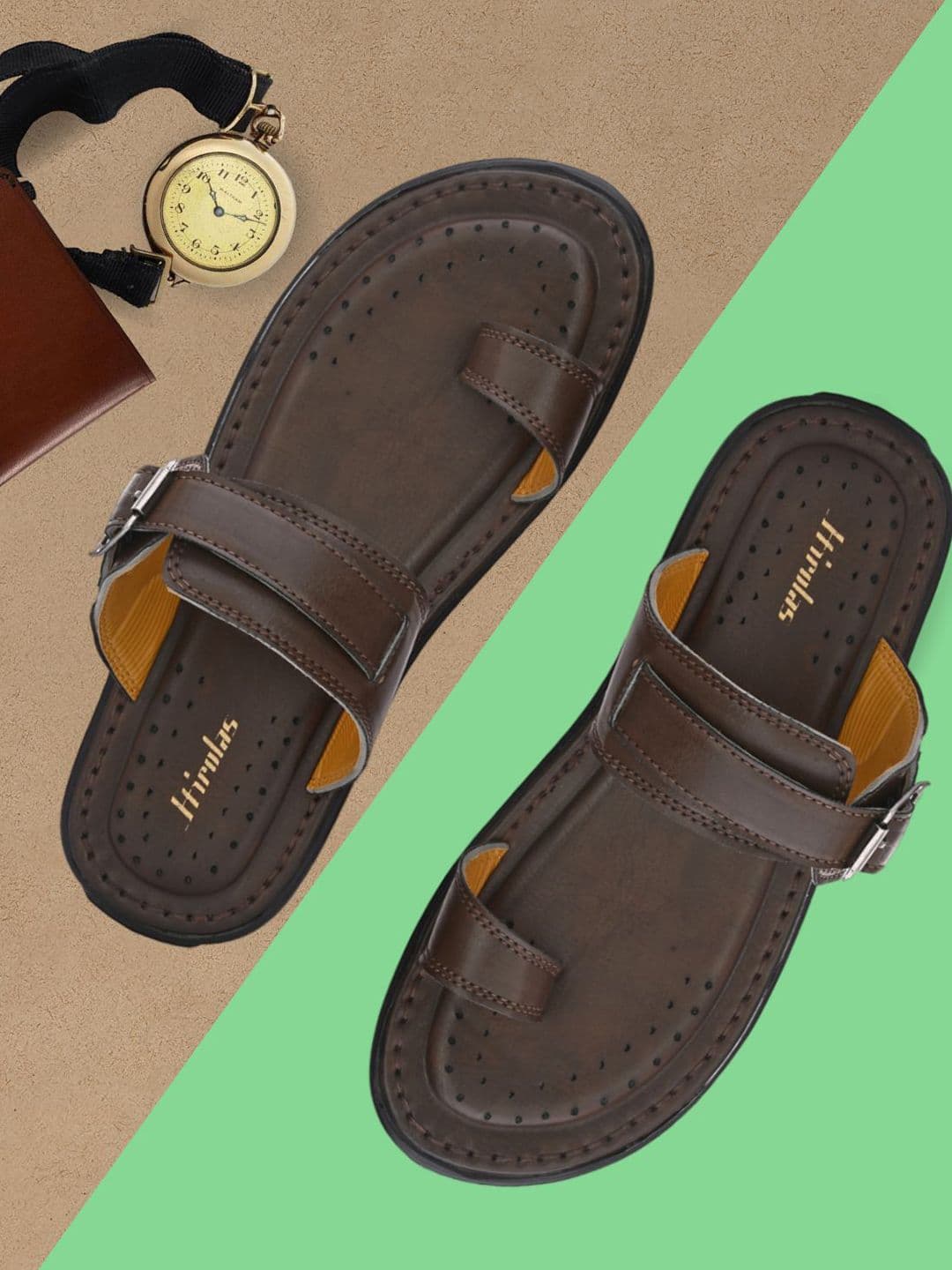 HIROLAS Men One Toe Comfort Sandals - view 1
