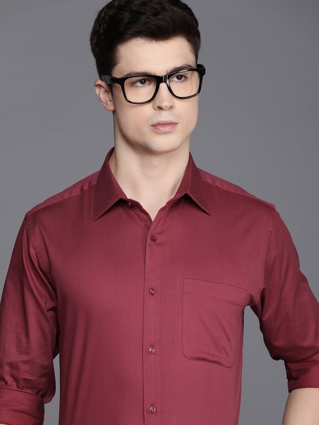 Raymond Slim Fit Pure Cotton Formal Shirt - view 1