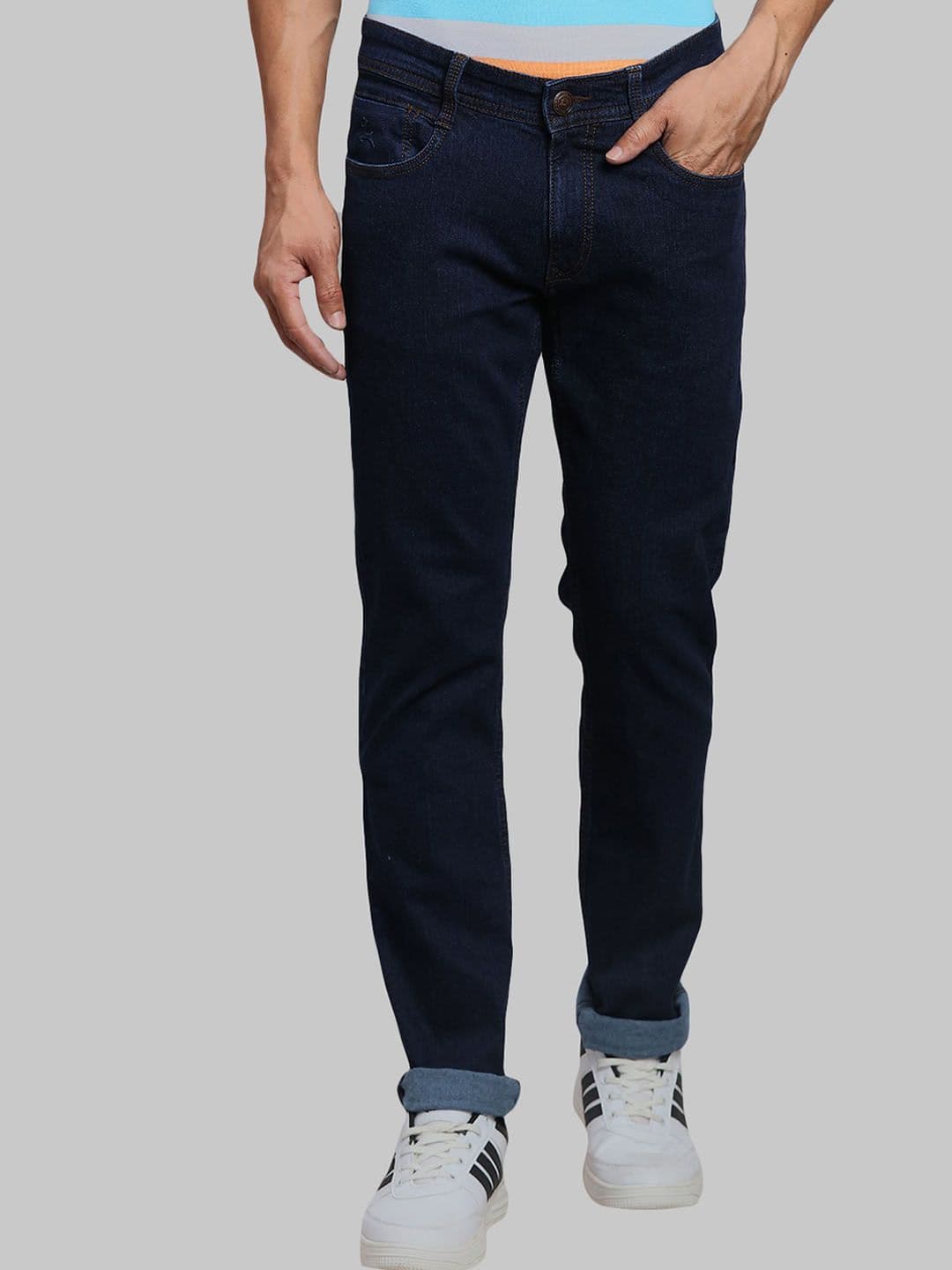 Parx Men Tapered Fit Low-Rise Clean Look Jeans - view 1