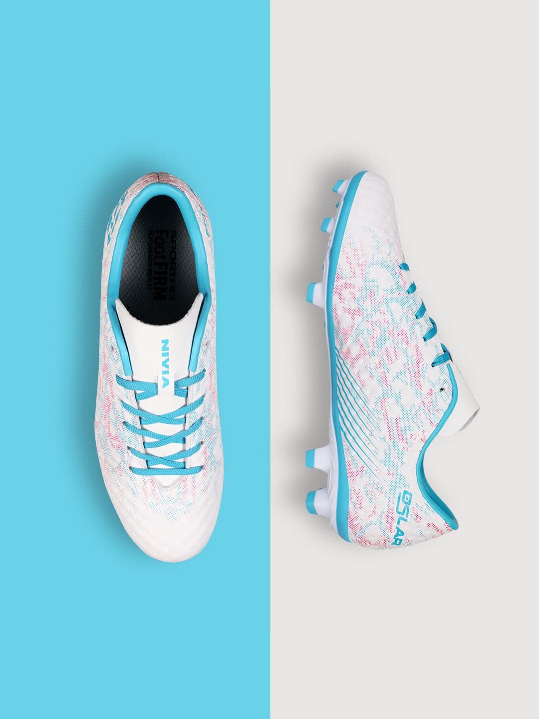 NIVIA Oslar 3.0 Football Studs Spacer Mesh & TPU Film Upper and TPU Sole for all Surfaces - view 1