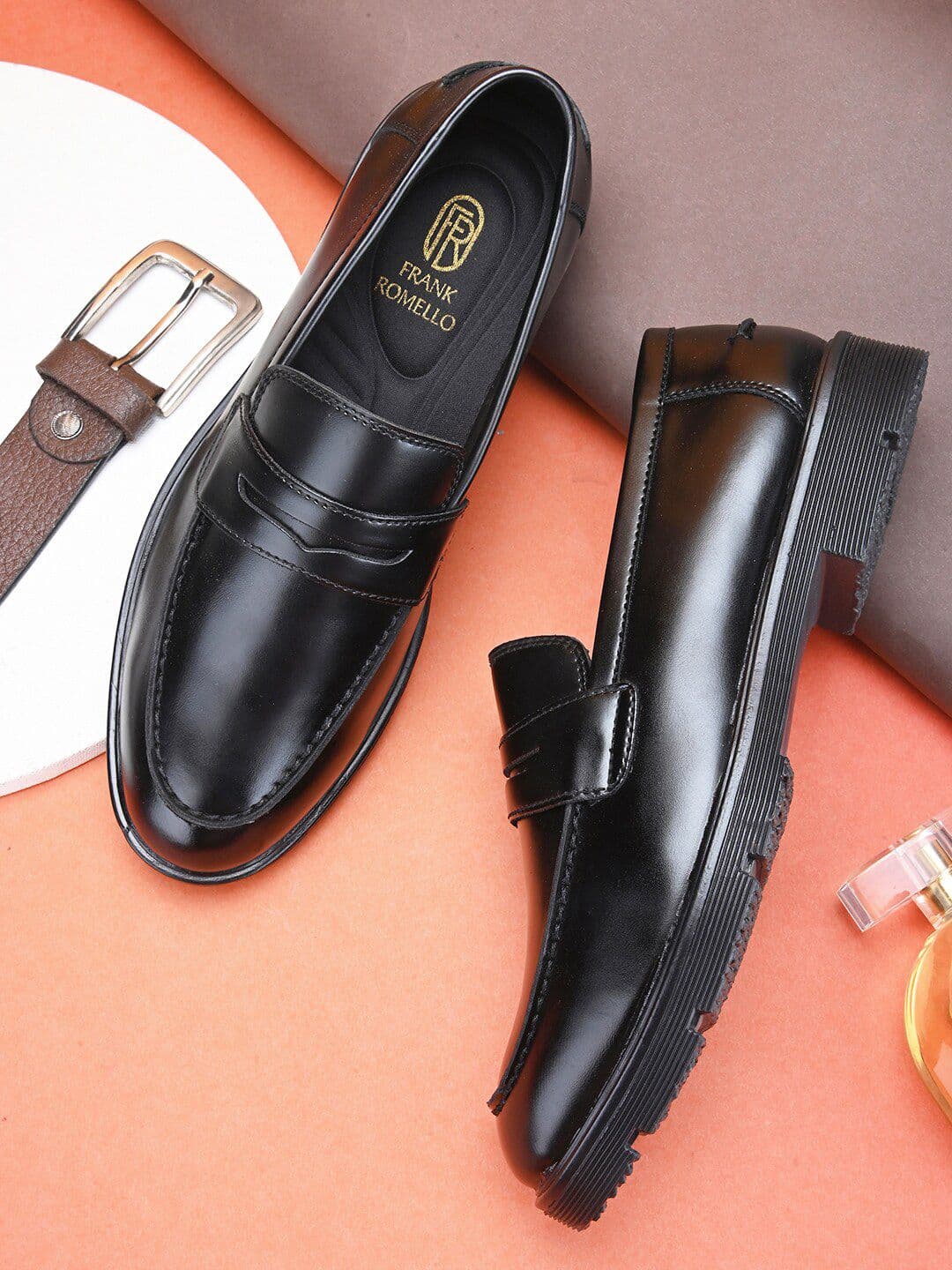 FRANKROMELLO Men Slip On Formal Loafers - view 1