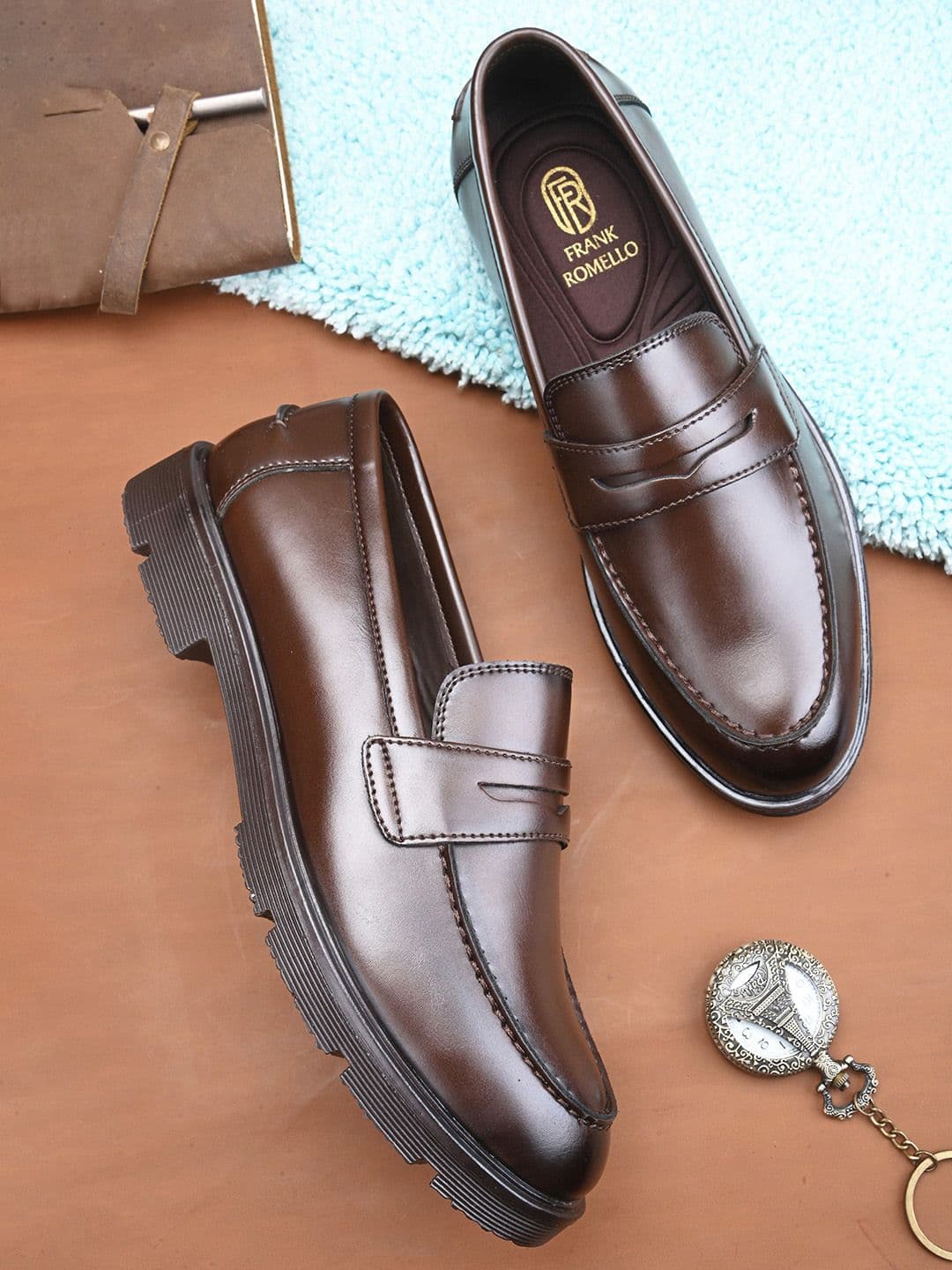 FRANKROMELLO Men Slip On Formal Loafers - view 1