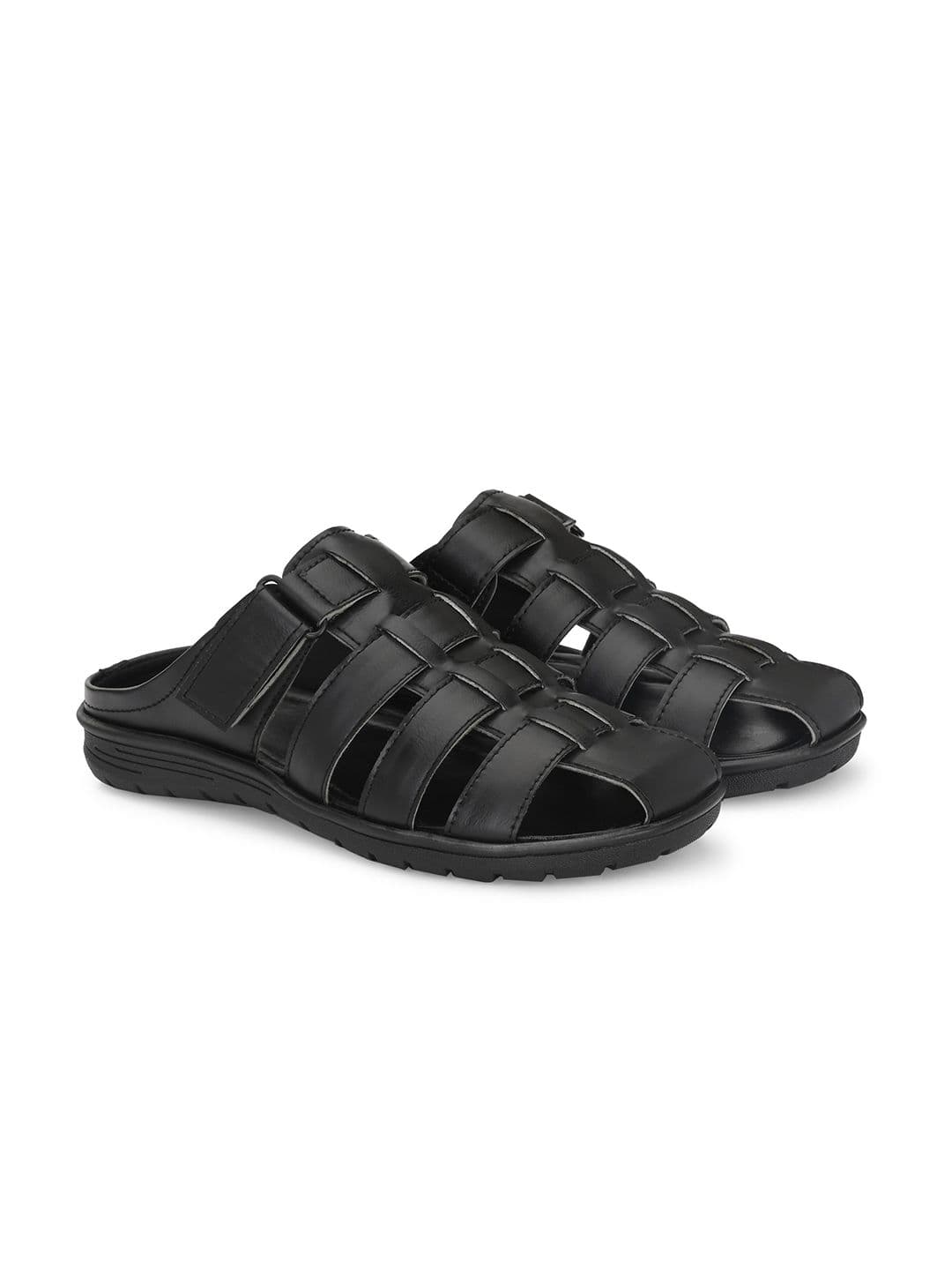 Azzaro Black Slip-On Comfort Sandals - view 1
