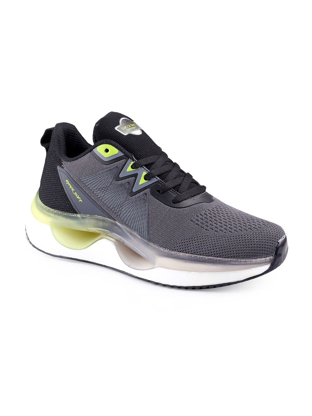 bacca bucci Men Grey HYPERSOFT SERIES Ultra-Rebounce Outsole Mesh Running Sports Shoes - view 1