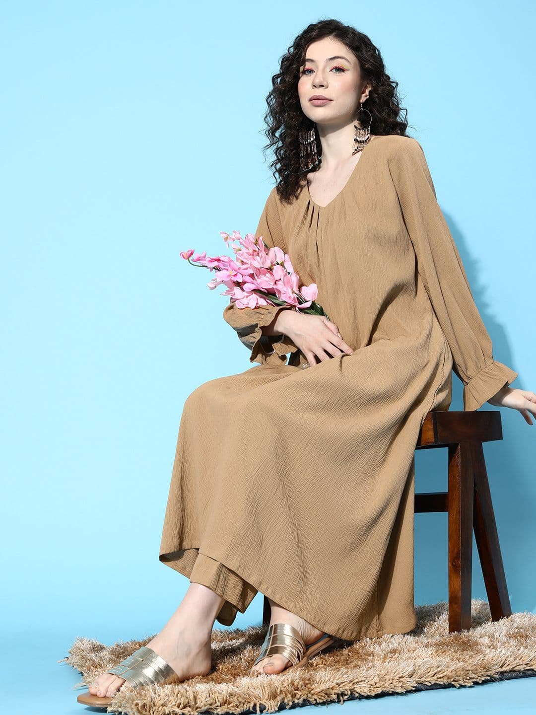 Varanga Empire Kurta with Trousers - view 1