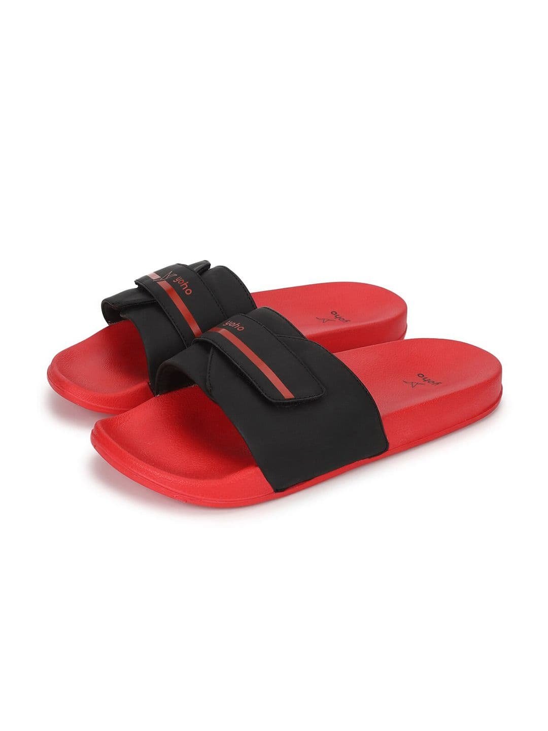 yoho Men DryStep Striped Waterproof & Skin Friendly Sliders - view 1