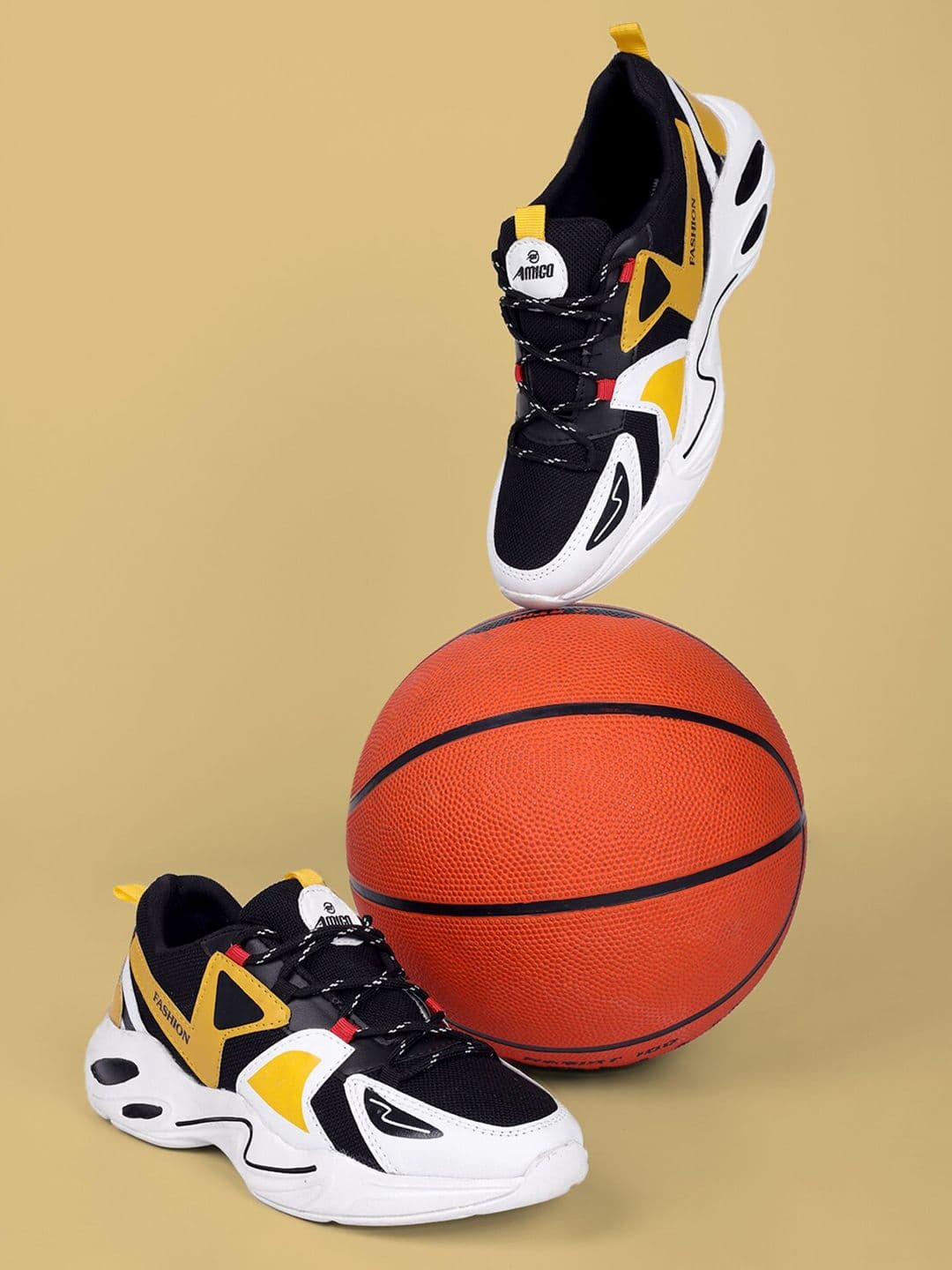 AMICO Men Lace-Up Running Shoes - view 1