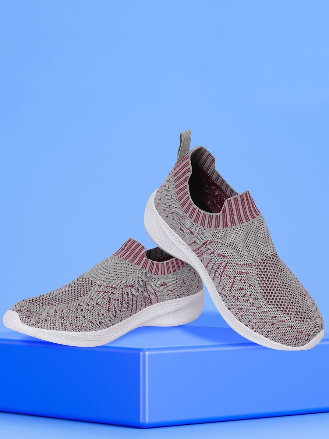 TPENT Women Mesh Anti Odour Running Non-Marking Shoes - view 1