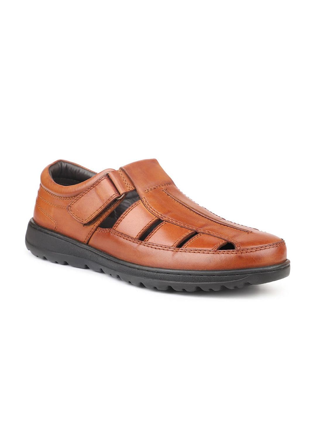 ATESBER by Inc.5 Leather Fisherman Sandals - view 1