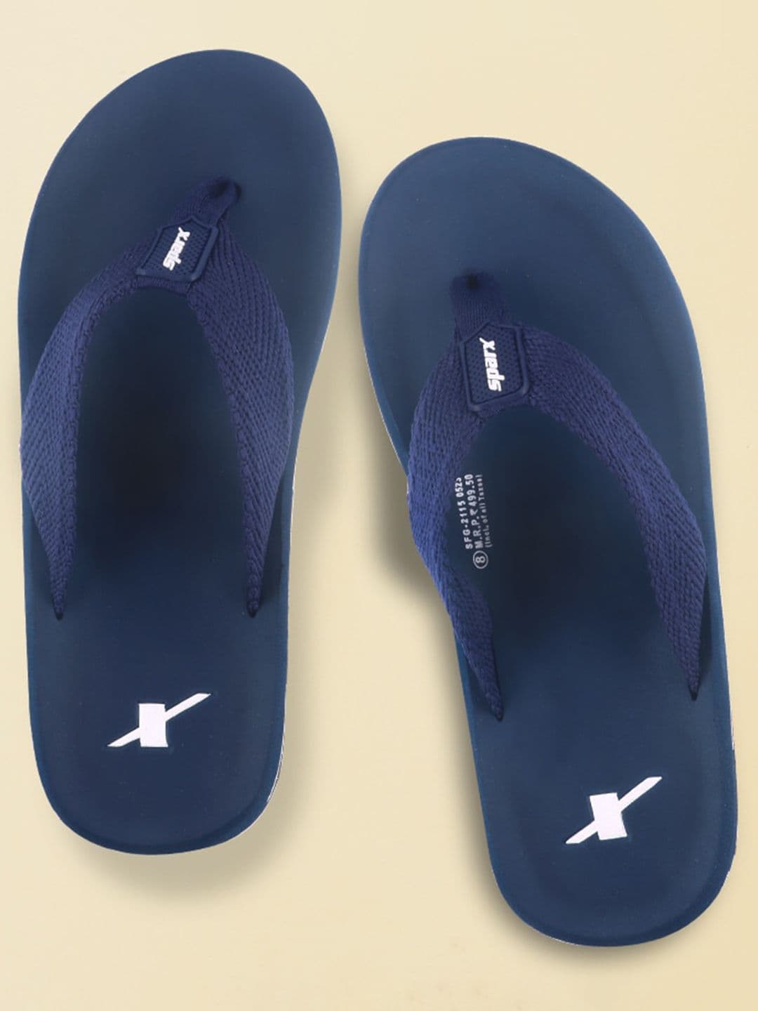 Sparx Men Brand Logo Thong Flip-Flops - view 1