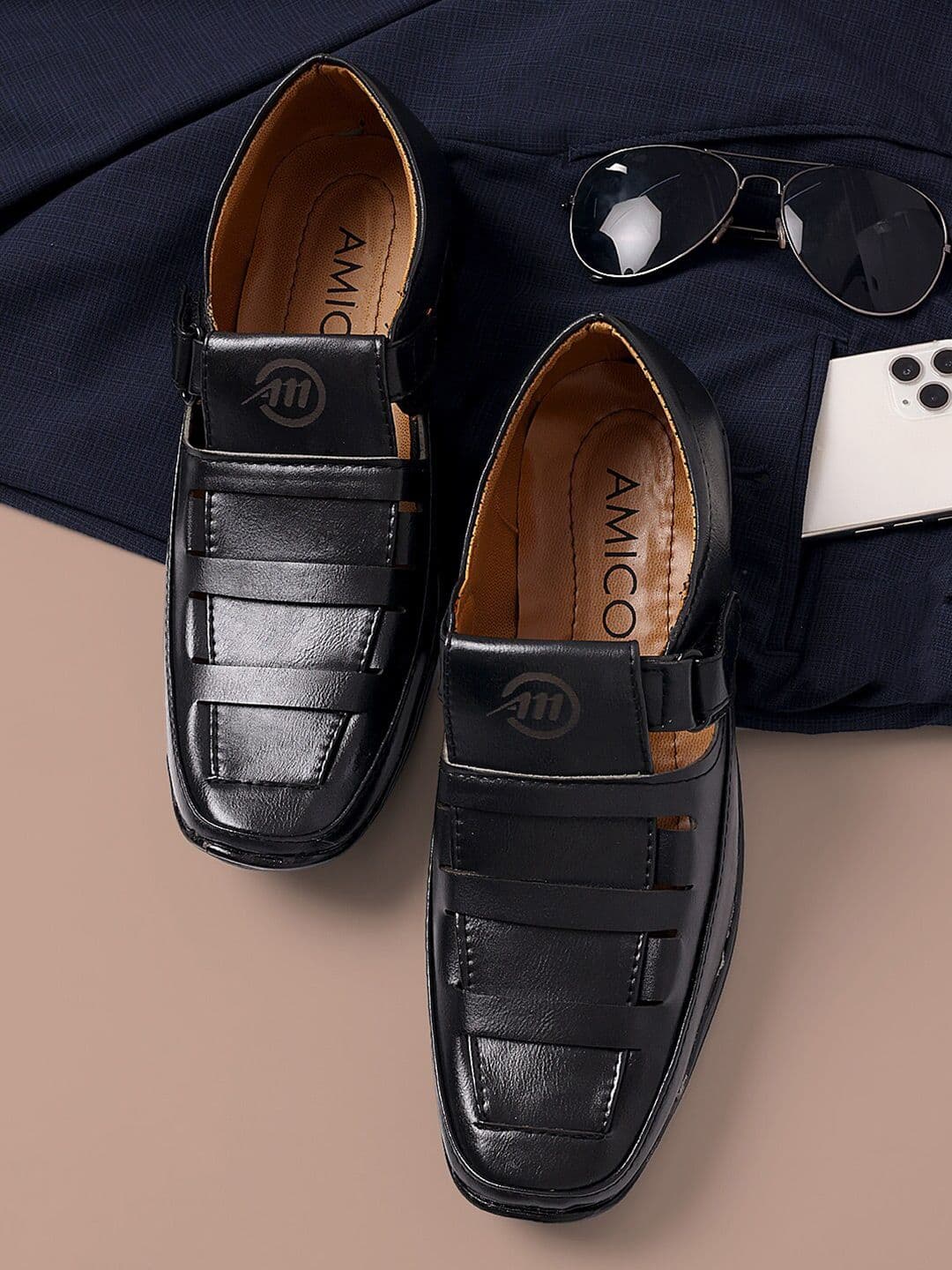 AMICO Men Ethnic Shoe-Style Sandals - view 1