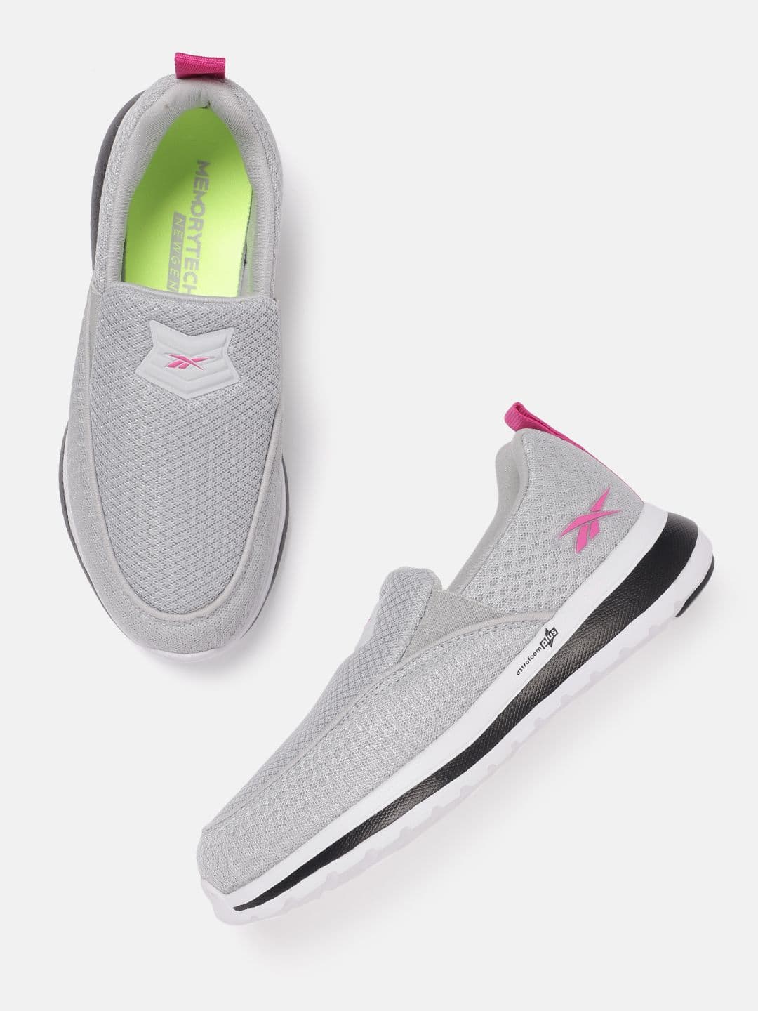 Reebok Women Woven Design Ree-Form Blaze Slip Walking Shoes - view 1