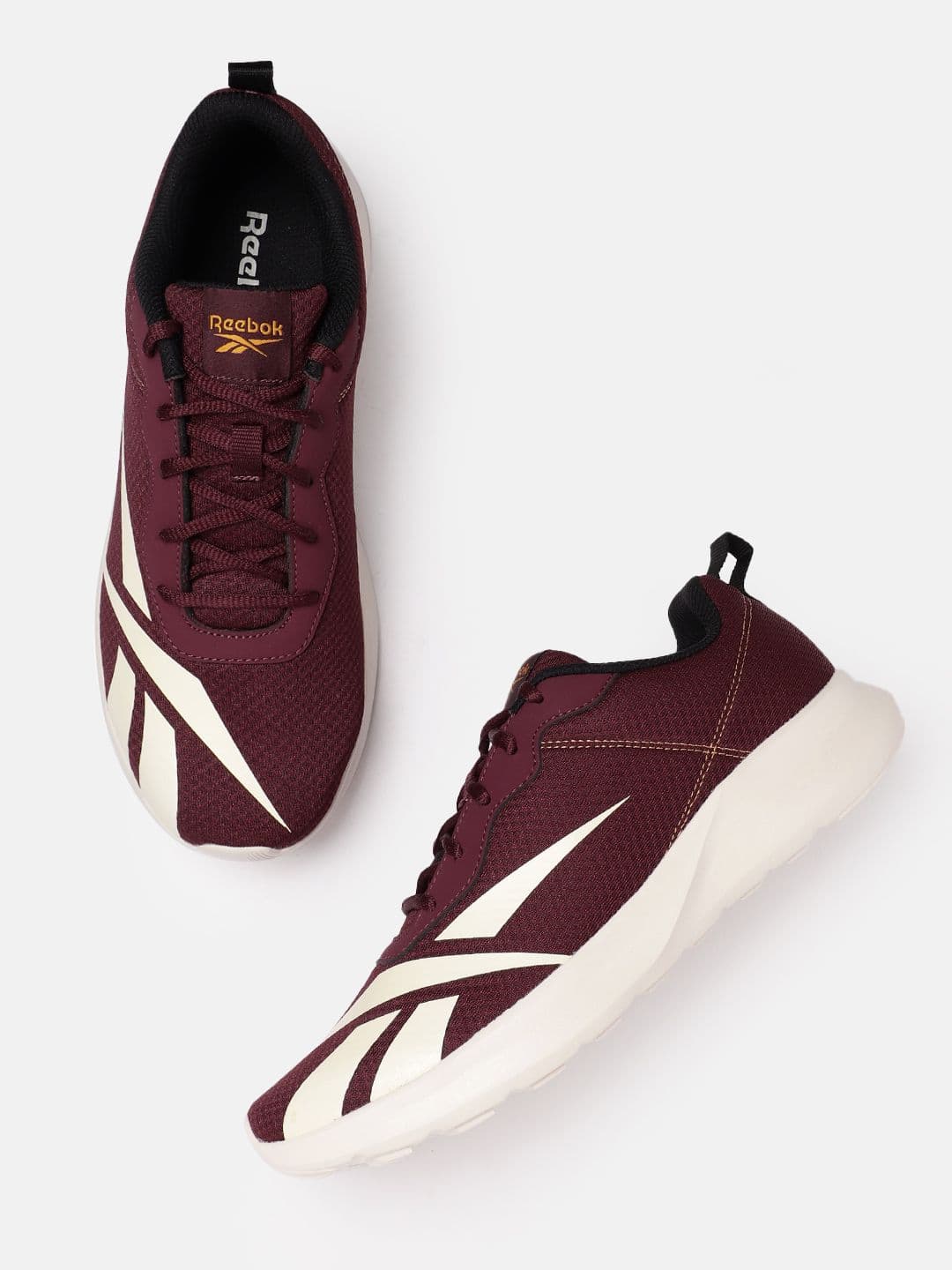 Reebok Men Woven Design & Printed Low PP Float Running Shoes - view 1