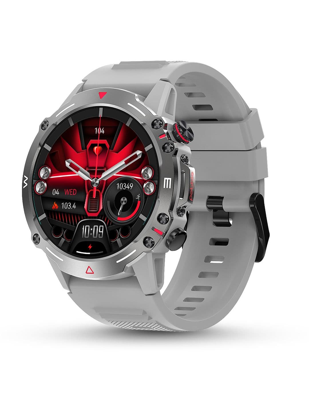 pebble Cosmos Quest 1.43 inch Amoled True Bezel-Less Always-on Display Smartwatch