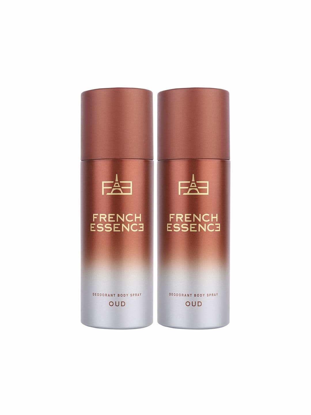FRENCH ESSENCE Men Set of 2 Oud Long Lasting Deodorants - 150ml Each - view 1
