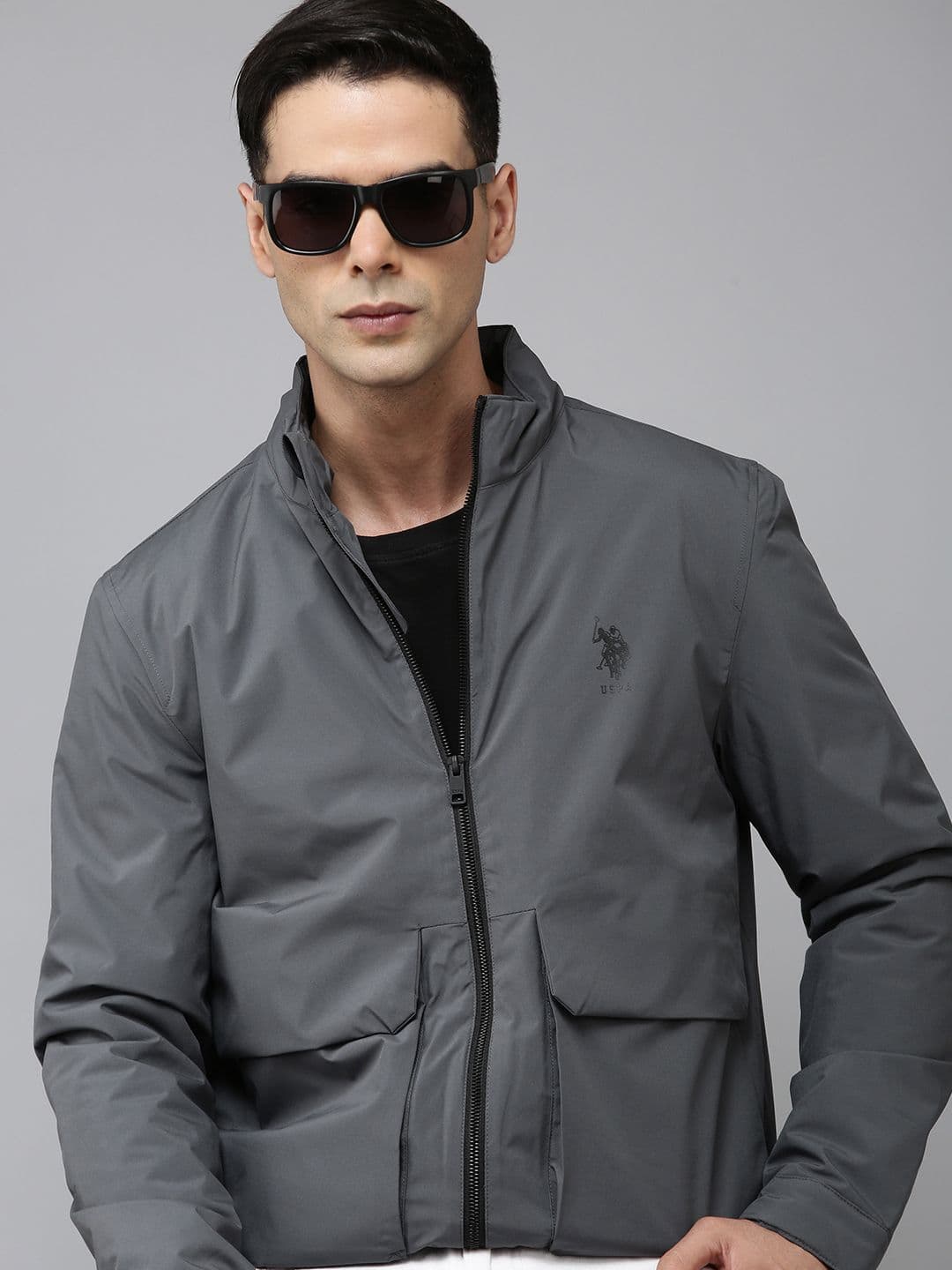 U.S. Polo Assn. Denim Co. Lightweight Bomber Jacket - view 1