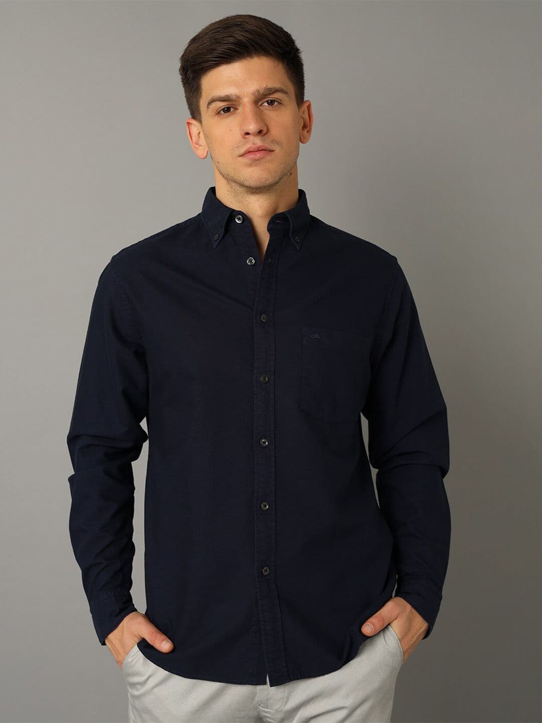 Aldeno Cotton Long Sleeves Shirt - view 1