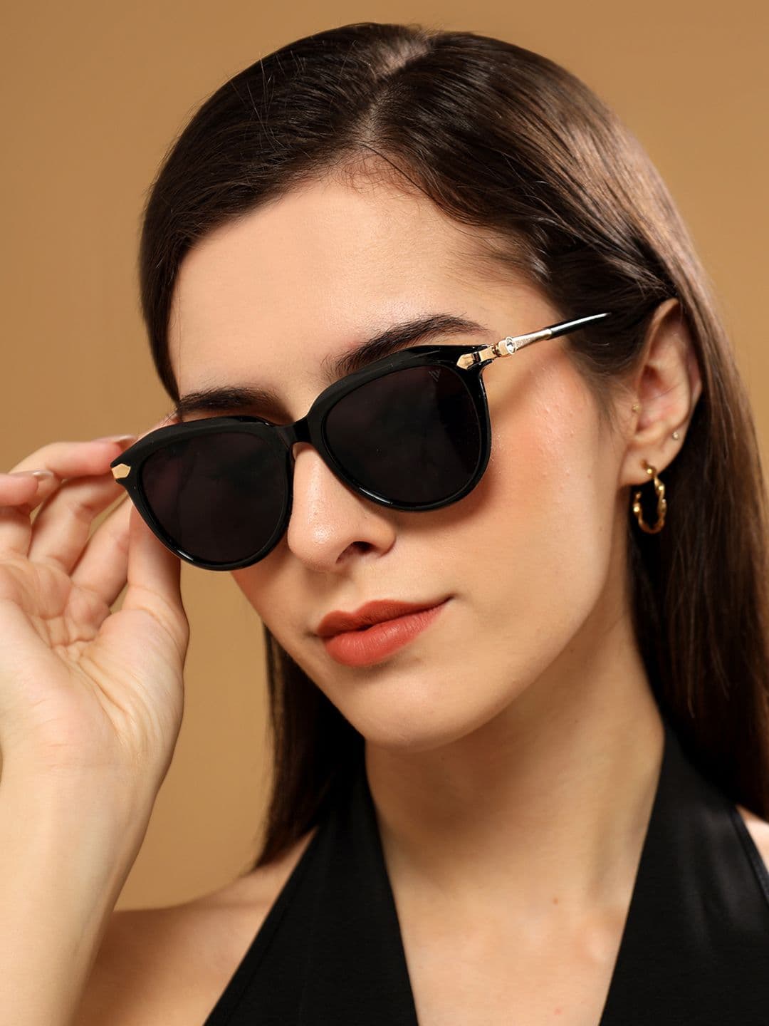 Voyage Women Oval Sunglasses with UV Protected Lens G15059MG4225 - view 1