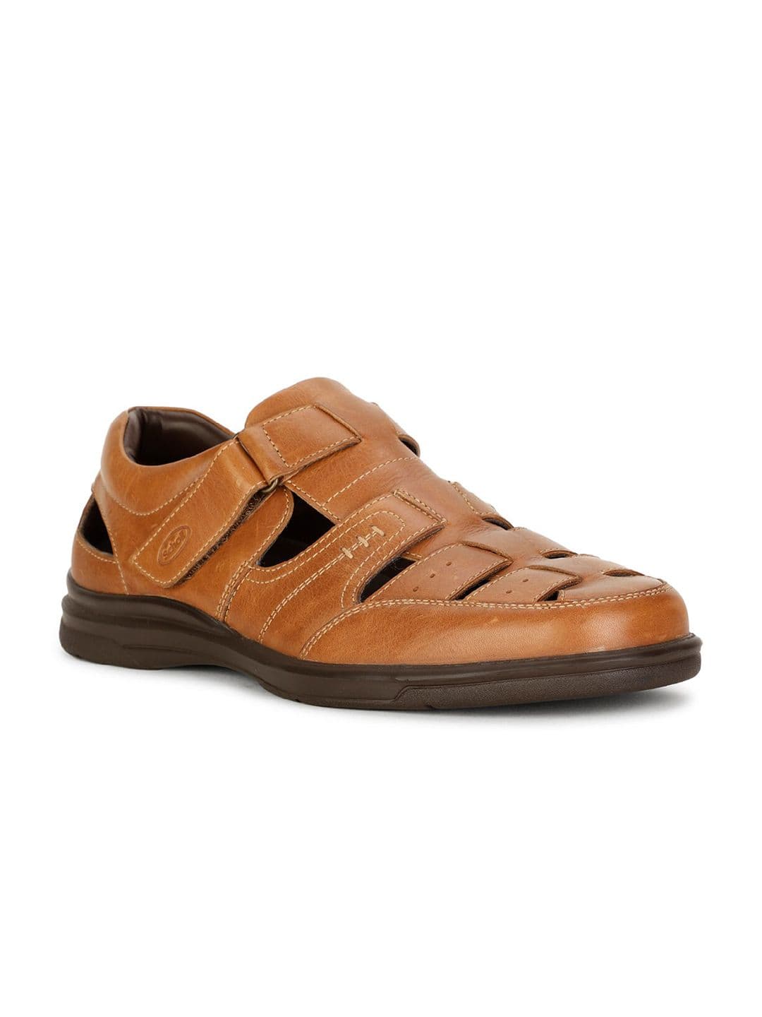 Scholl Men Casual Leather Fisherman Sandals - view 1