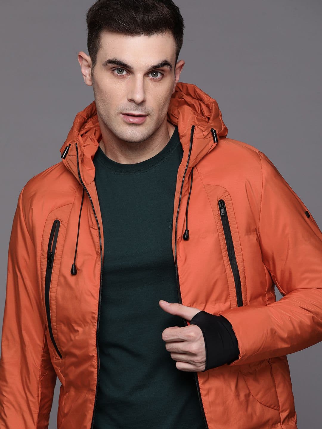 Allen Solly Hooded Padded Jacket - view 1
