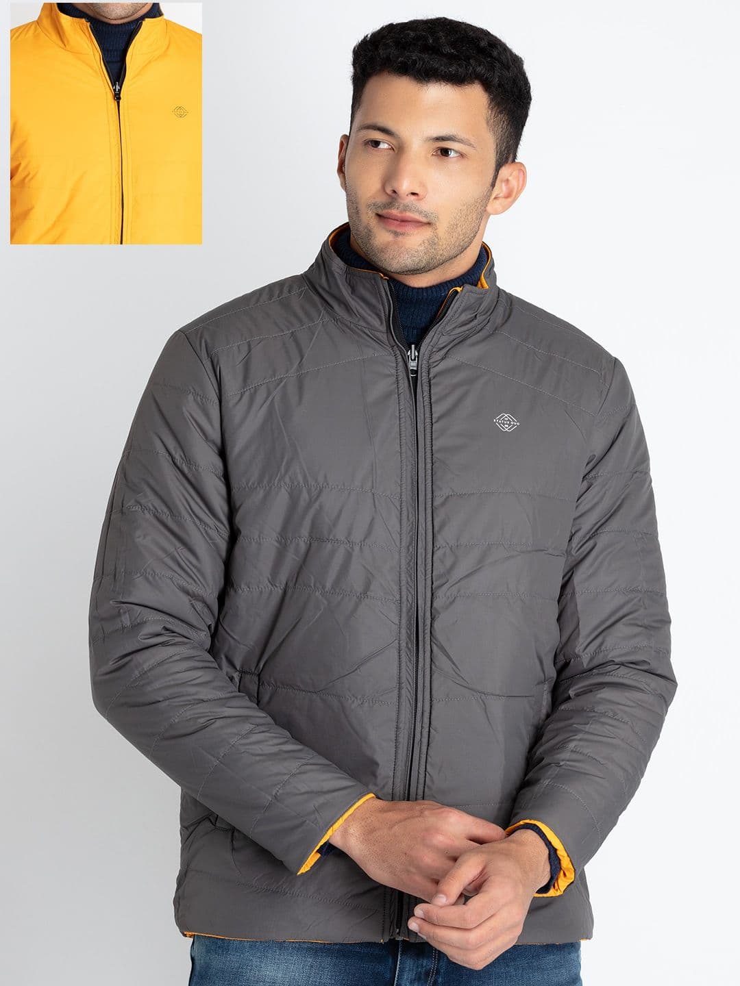 Status Quo Reversible Puffer Jacket - view 1