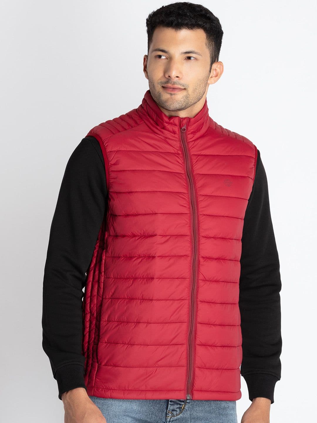 Status Quo High Neck Sleeveless Puffer Jacket - view 1
