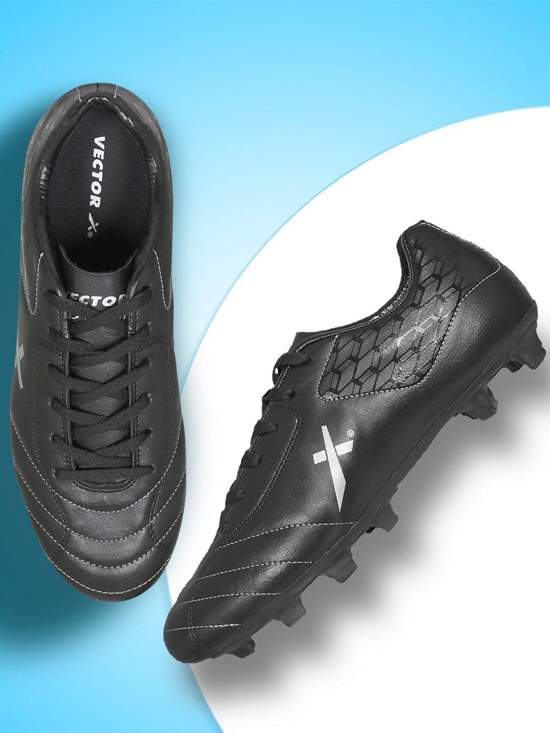 VECTOR X Dynamic 2.0 Soccer Studs Synthetic Leather with PVC Sole Football Shoes - view 1