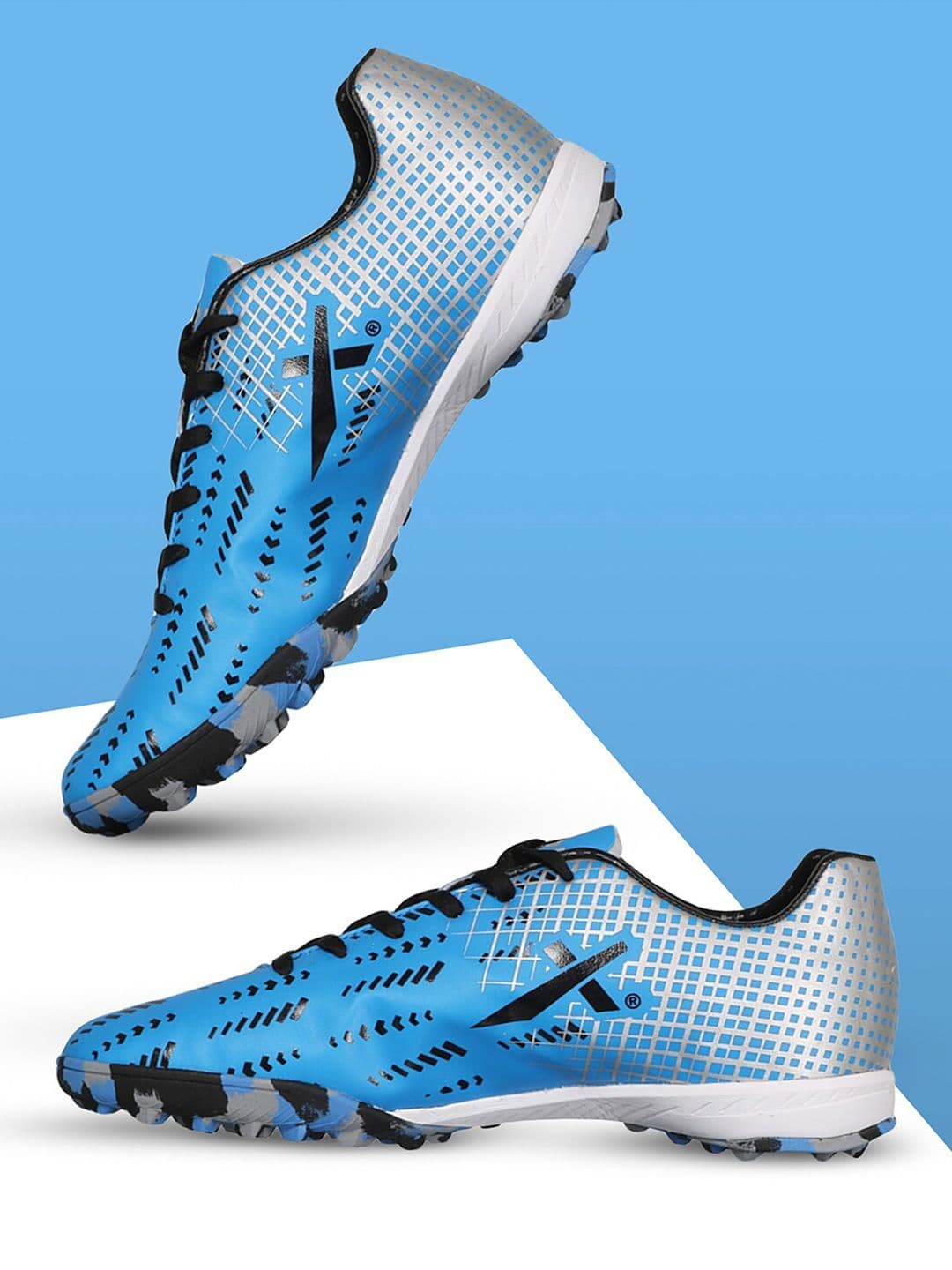 VECTOR X Royale Plus Synthetic Leather Upper EVA Phylon & Rubber Sole Football Shoes - view 1