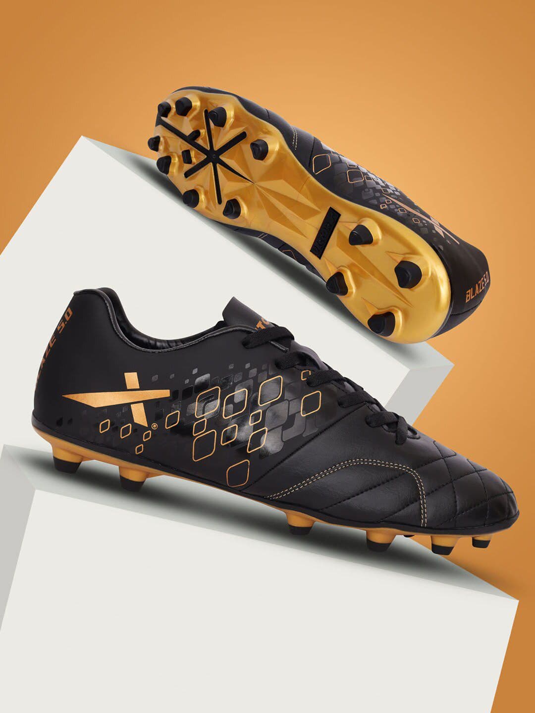 VECTOR X Blaze 2.0 Synthetic Leather Upper with TPU Sole Football Shoes - view 1