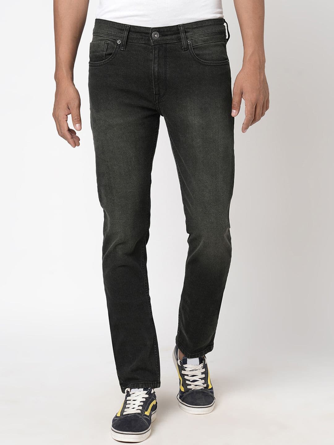 BEAT LONDON by PEPE JEANS Men Slim Fit Mid Waist Light Fade Jeans - view 1