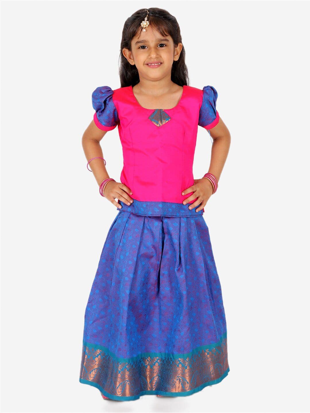 BownBee Girls Ready to Wear Lehenga & Choli - view 1