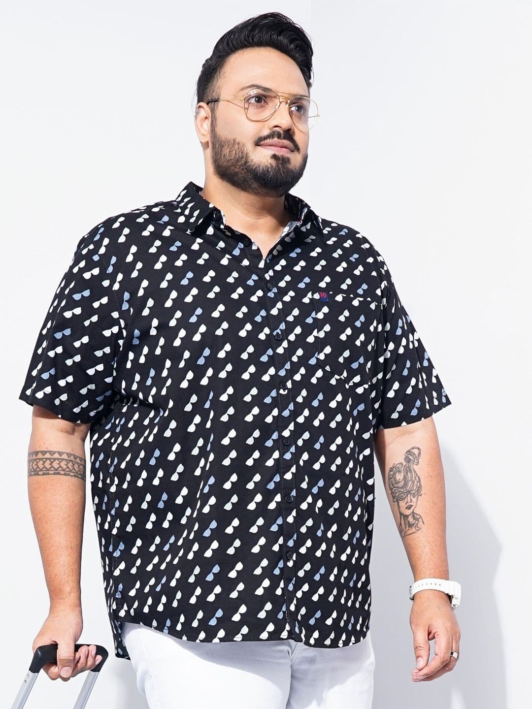 Hardsoda by The Indian Garage Co Conversational Printed Casual Shirt - view 1
