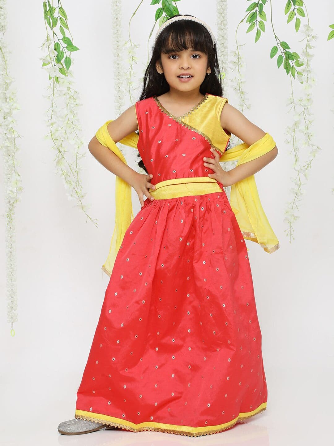 KID1 Girls Ready to Wear Lehenga & Blouse With Dupatta - view 1