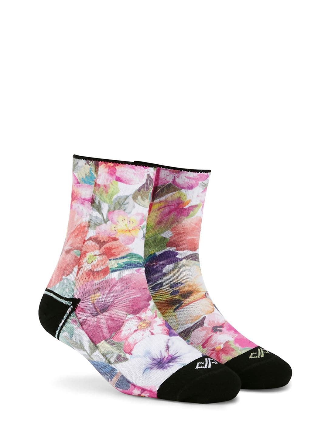 Dynamocks Unisex Multicolour Exotica Quarter Ankle Length Socks - view 1