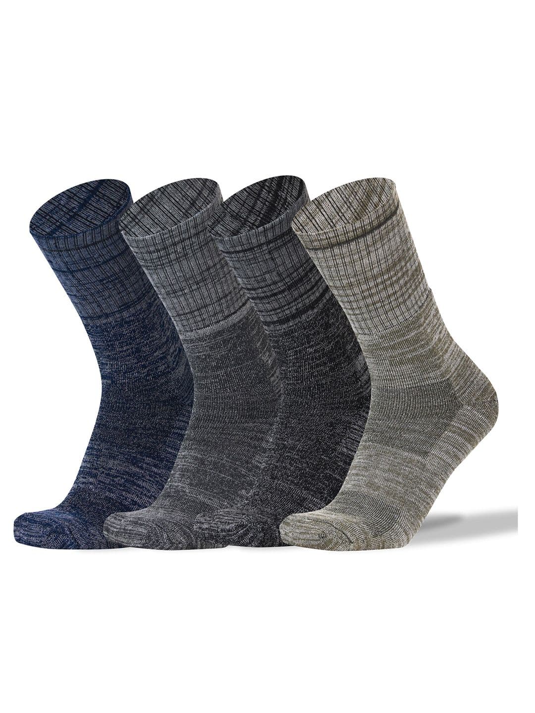 RC. ROYAL CLASS Men Pack Of 4 Patterned Calf Length Socks - view 1