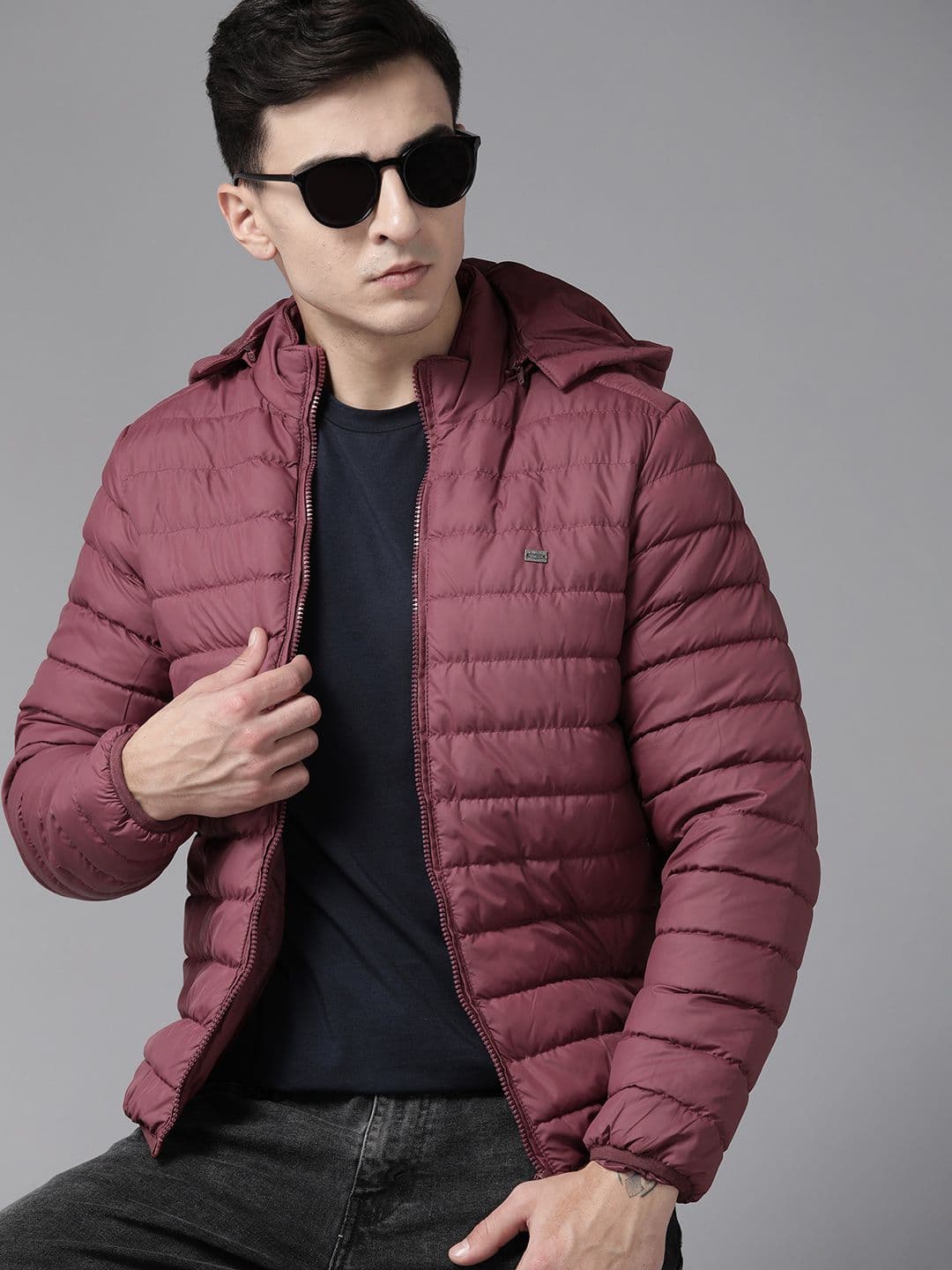 The Roadster Lifestyle Co. Hooded Padded Jacket - view 1