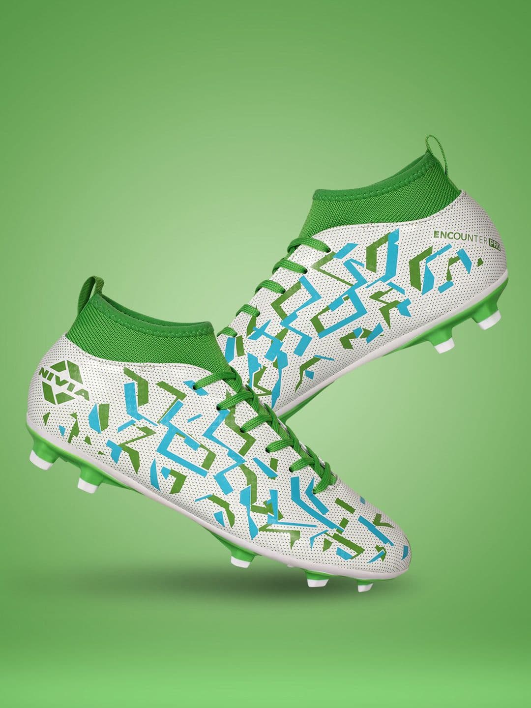 NIVIA Pro Encounter 10.0 with Lightweight Football Shoes For Hard & Grassy Surfaces - view 1