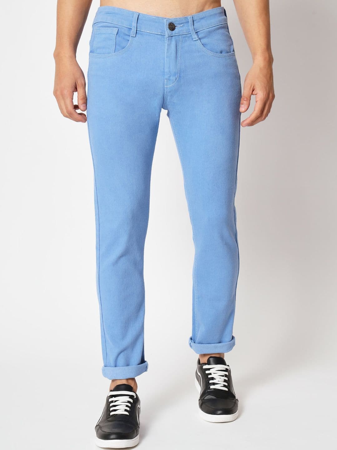 RAGZO Men Slim Fit Low-Rise Stretchable Jeans - view 1