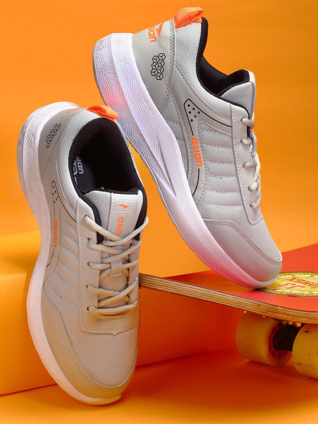 ASIAN Men Mesh Running Shoes - view 1