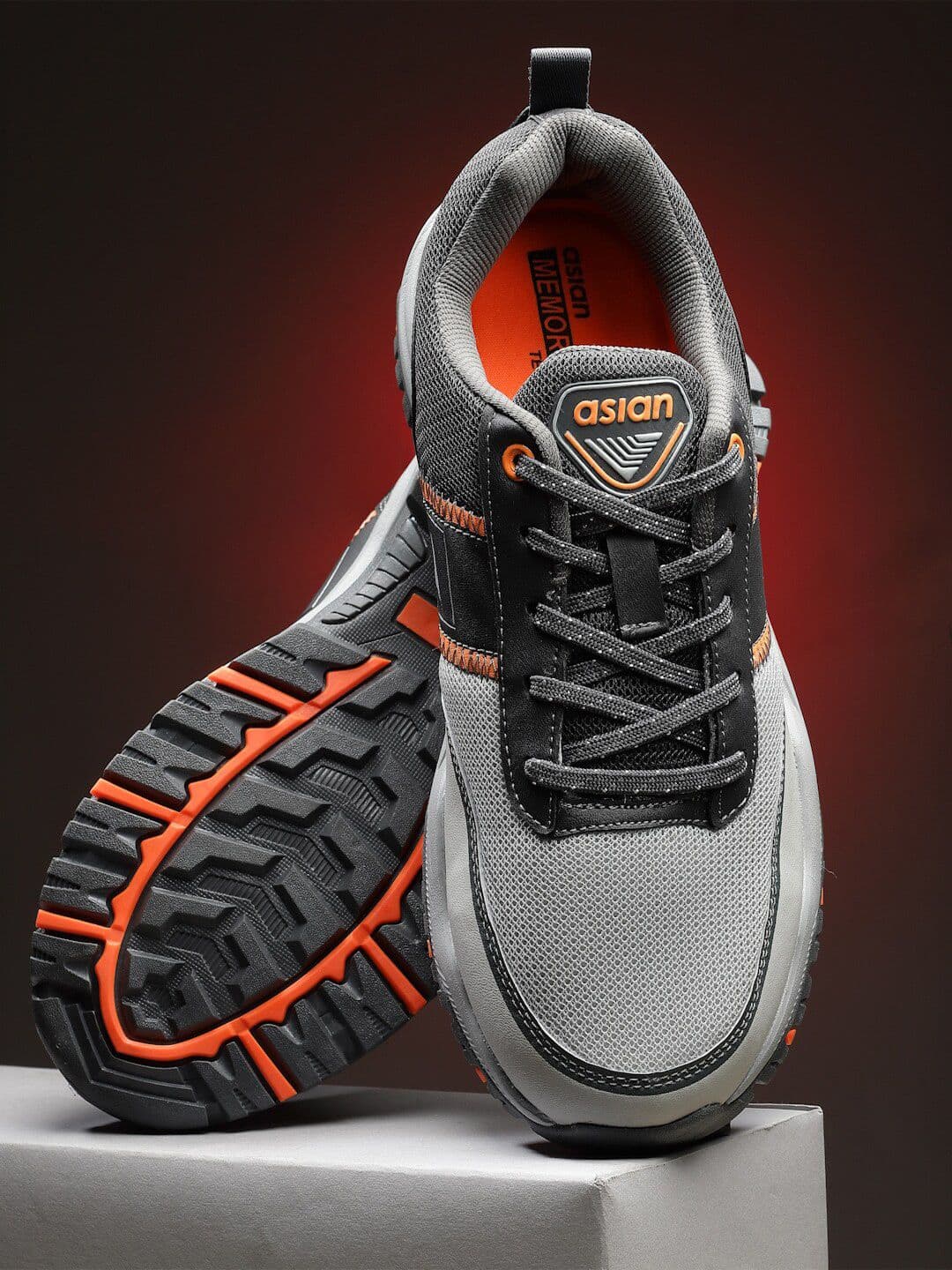 ASIAN Men Memory Foam Mesh Running Shoes - view 1