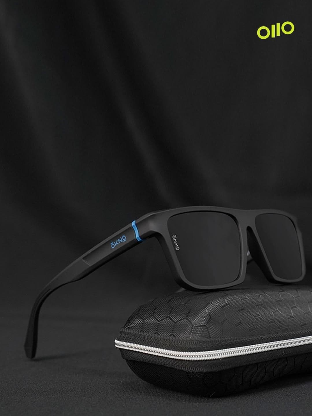 OKNO Unisex Square Sunglasses with Polarised and UV Protected Lens - view 1